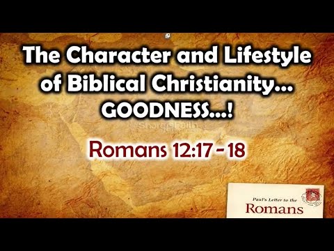Romans 12:17-18 - ENGLISH