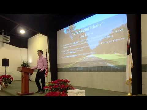 "A Purposeful Priority" (Luke 4:42-44) JD Elleson Sunday 11AM 01/30/2022