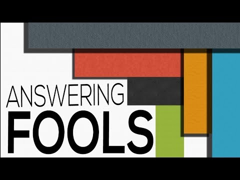 Answering Fools - 2 Corinthians 11:16-21