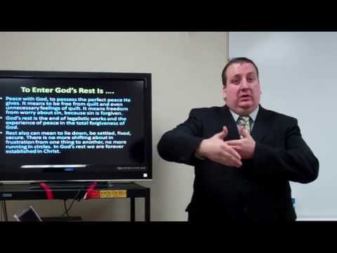 Christian's Rest--Hebrews 4:3-11