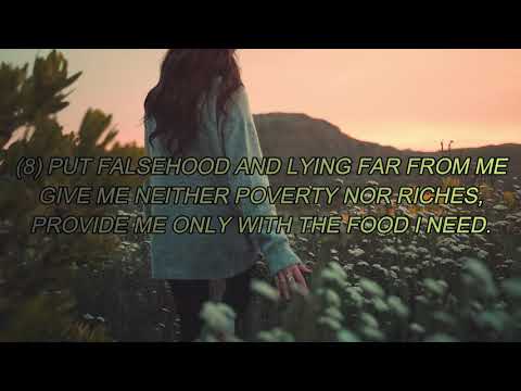 MY DAYS WITH THE LORD / BIBLE VERSE FOR TODAY / PROVERBS 30:5-9 / WORD OF GOD/ SEPTEMBER 23,2020