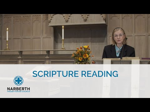Scripture Reading - Matthew 3:13- 4:11 - Pastor Debbie Watson