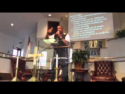 Pastor W. J. Sanders, "Shrewd Business Deals" Luke 16:1-11