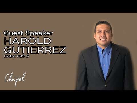 Harold Gutierrez | Preserved by God's Power | Esther 8:15-17