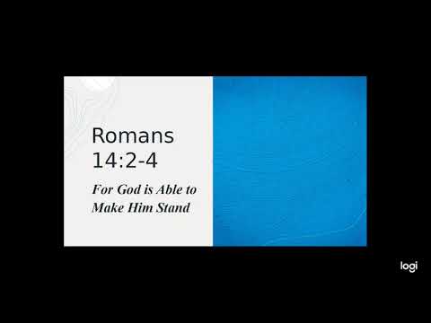 Romans 14:2-4