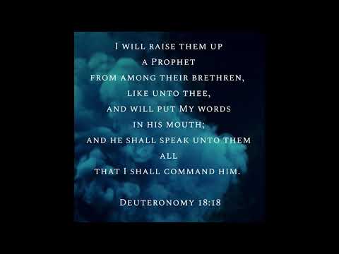 Deuteronomy 18:15-18 Song (KJV)