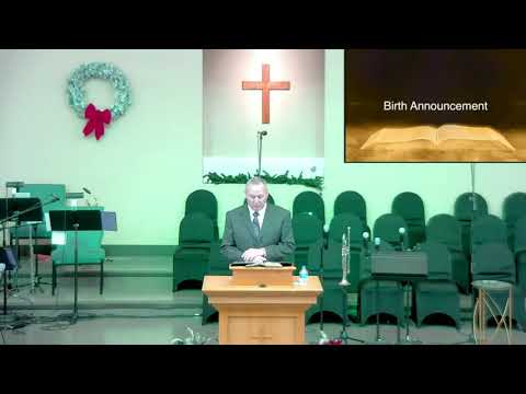 Sunday December 12, 2021 AM | Birth Announcement | Luke 1:26-29 | Dr. Robert Ball