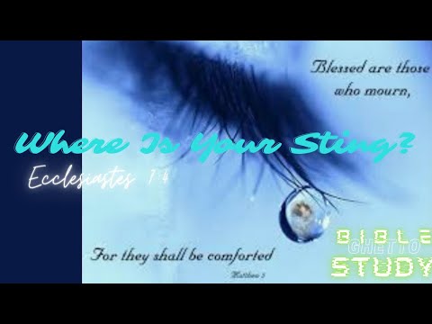 Ghetto Bible Study | Death, where is your sting?| Ecclesiastes 7:4