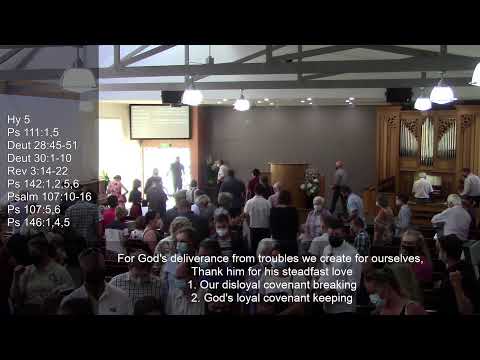 06.2.22 ~ Rev. W Bredenhof ~ Psalm 107:10-16 God's deliverance from troubles we create for ourselves