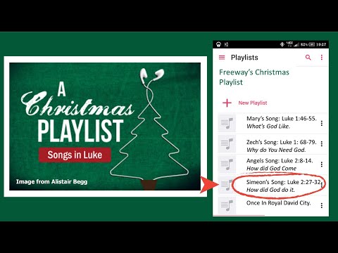 Simeon's Song - Luke 2:27-32 - How Did God Do It - Christmas Playlist Sermon Series (19-Dec-21)