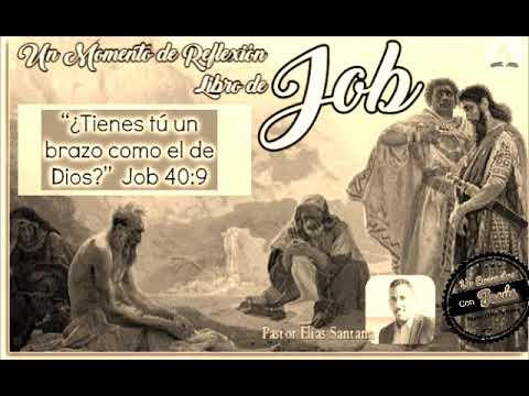 Tienes tú un brazo como el de Dios. Job 40:9