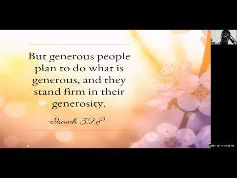 Generous - Isa 32: 8 Free Kannada Bible Study - Br Raju - 8867768876- Jesus Loves Ministry