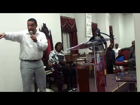 Bishop Bartley preaching The Importance of Salt Matthew 5:13, Romans 1:21-24, 7/16/13