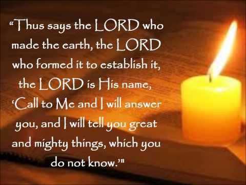 Daily Bread: Jeremiah 33:2-3 (NASB)