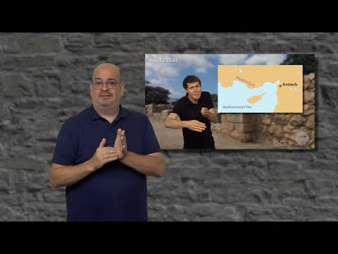 ASL | Acts 15:35-41 - Passage with Intro & More Info