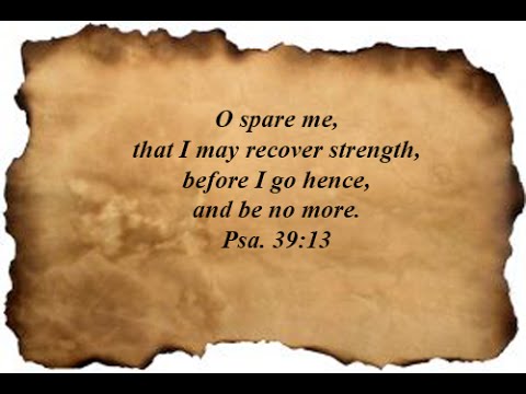 Psalm 39:13