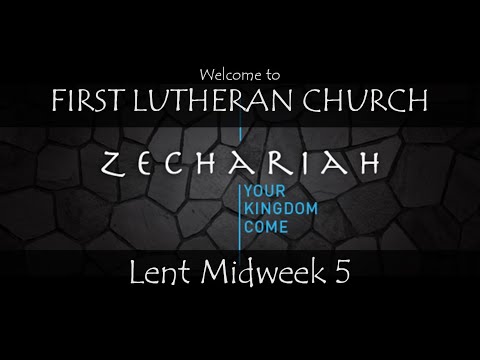 2020.04.01 - Lent 5 Midweek - "The Redeemer's Refinery" - Zechariah 13:1-2