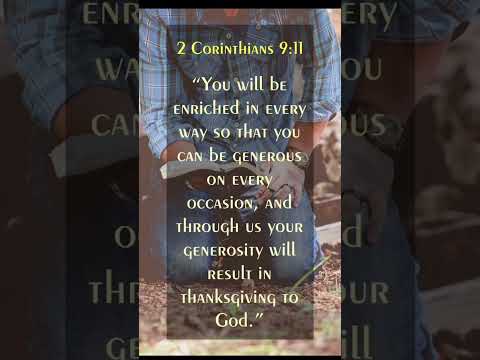 2 Corinthians 9:11