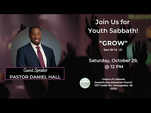 Youth Day | Pastor Daniel Hall | Gen 35:14-21 | Grow