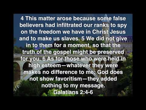 Galatians 2:4-6