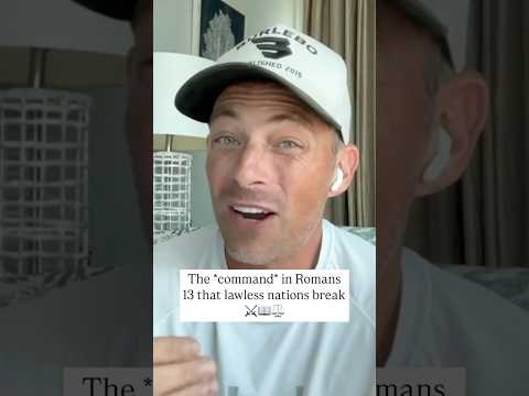 The *command* in Romans 13 that LAWLESS nations break