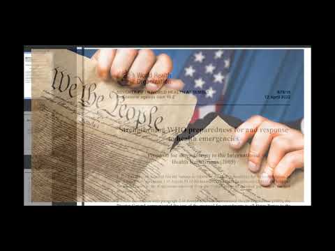 USA Will Sign On to WHO Treaty. Provision 16.2 Rev 16:2 Grievous Sore MotB!