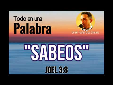 Sabeos. Joel 3:8