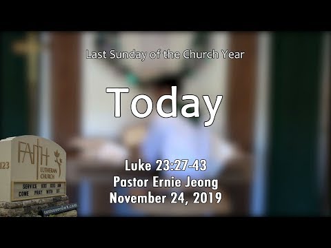 Today (Luke 23:27-43)