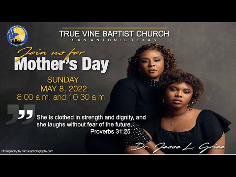 "Happy Mother's Day"- The Influence of A Godly Mother- 2 Timothy 1:3-7, Dr. Jesse L. Grice.