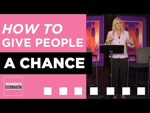 Acts 4:36-37  - How To Give People A Chance - Lesson 16