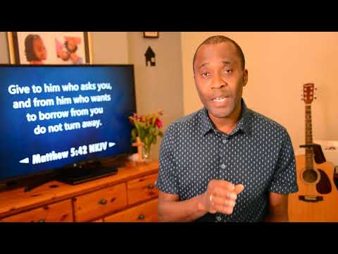 ◄ Matthew 5:42 ►Give to him who asks you, and from him who wants to borrow from you do not turn away