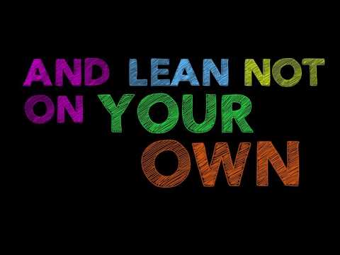 Straight Paths (Proverbs 3:5-6) Lyric Video