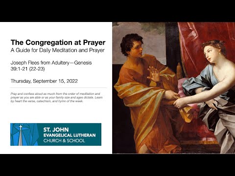 Joseph Flees from Adultery—Genesis 39:1-21 (22-23)