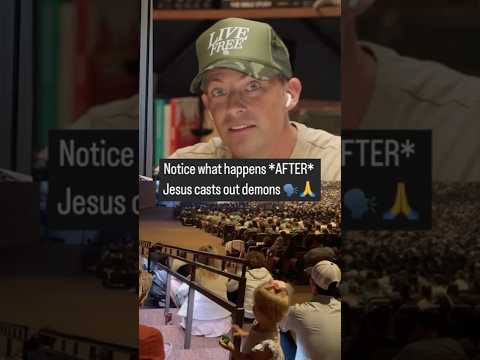 Notice what happens *AFTER* Jesus casts out demons