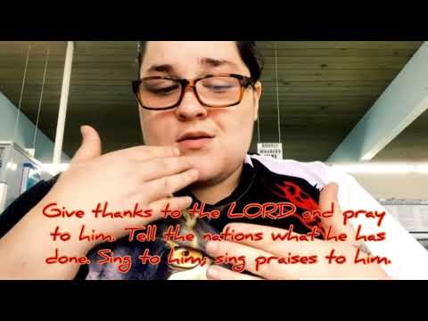 1 Chronicles 16:8-12