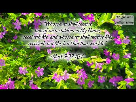 Mark 9:37 kjv