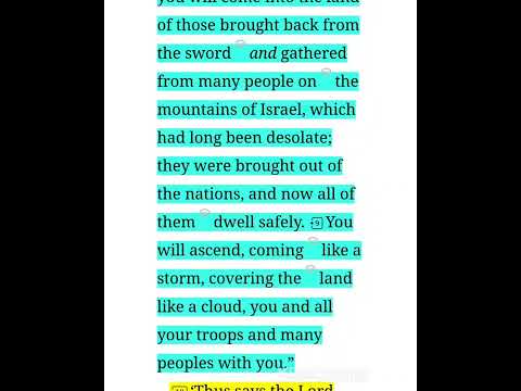 Gog & Magog Ezekiel 38:7-9 PART #3