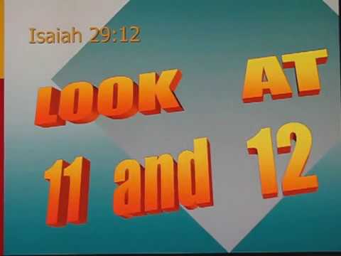 Mohammed in the Bible !  Isaiah 29:12