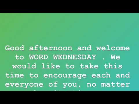 Word Wednesday, Gideon's Fleece, Judges 6:36-40.