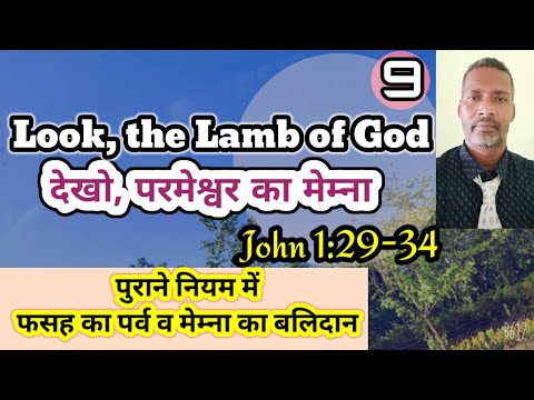 देखो, परमेश्वर का मेम्ना|Look, the Lamb of God|John 1:29-34|Exodus 12|Pastor Prem Kashyap