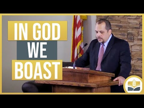 In God We Boast! - Psalm 44:8  - LIVE SERVICE