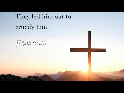 Early morning prayer requests/devotions! Scripture of the day: Mark 15:16-24 His Cross Of Peace!????????