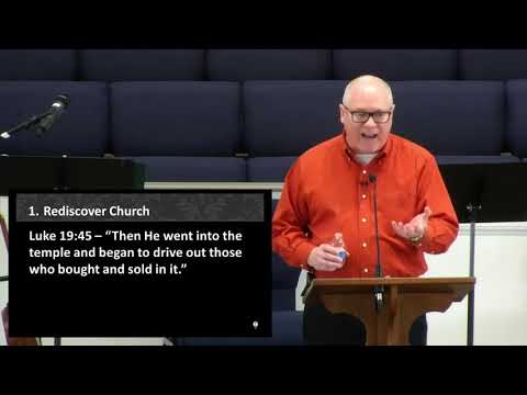 Clean the Temple ~ Luke 19:45-46 ~ April 5, 2020