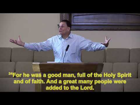 The Man And Woman God Uses - Acts 11:24-30 - January 19, 2022