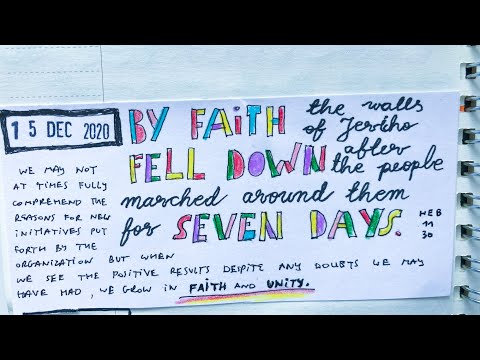 Study With Me Daily Text - Hebrews 11:30