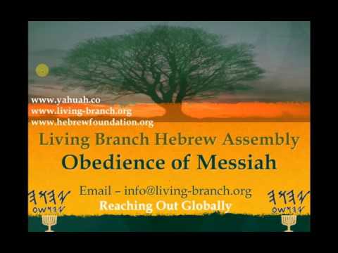 12-5-2015 Shabbath Lesson - Obedience of Messiah: 2 Corinthians 10:5-6