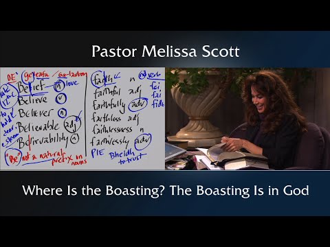 Jeremiah 9:23-24 Where Is the Boasting? The Boasting Is in God - Jeremiah #9