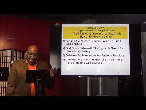 God Resolves Gideon's Identity Crisis By Confirming His Calling Judges 6:22- 35