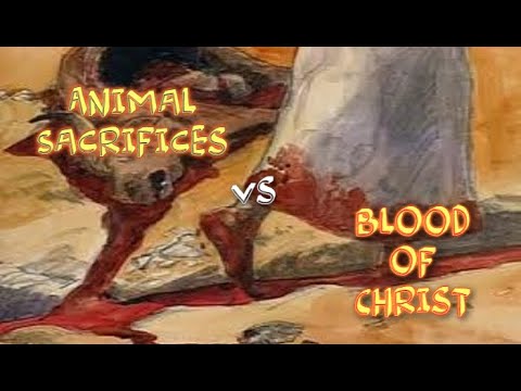 Blood sacrifice | Animal sacrifice vs Blood of Christ | Hebrews 10:4 KJV