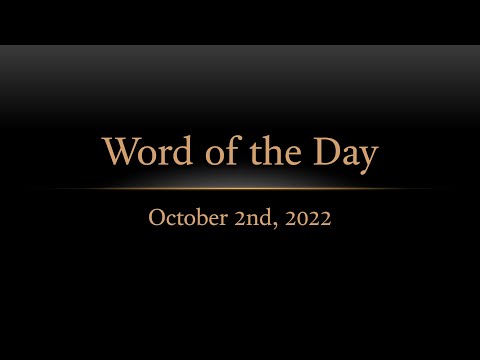 TURFJC Word of the Day for October 2nd, 2022: Lamentations 3:55–57